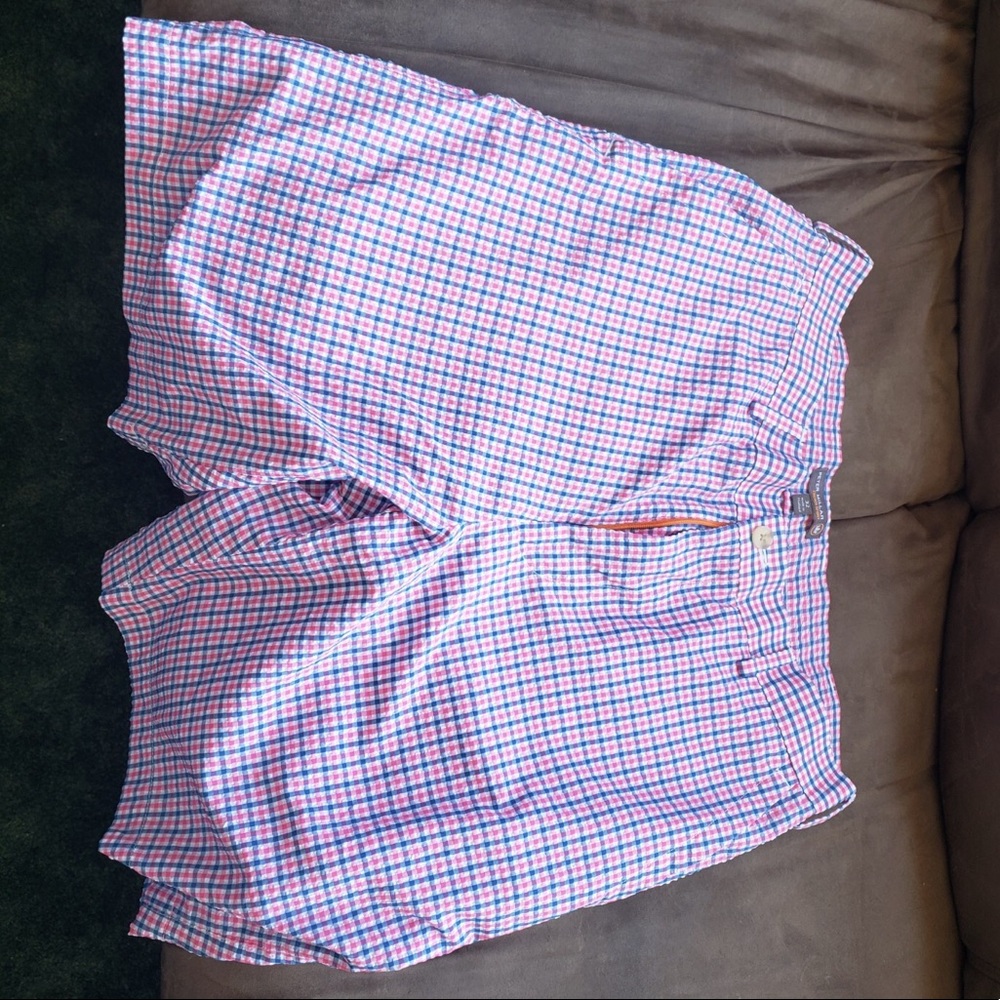 Peter Millar  Searsucker Golf Shorts
